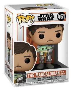 The Mandalorian Mit Grogu Funko POP! Figur 5 The Mandalorian Mit Grogu Funko POP! Figur -Outlet-Horror-Shop the mandalorian with grogu funko pop figur star wars funko pops und merchandise 52072