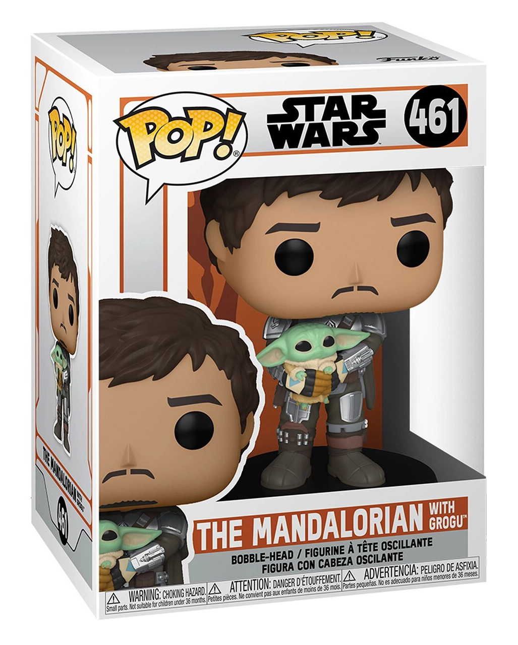 The Mandalorian Mit Grogu Funko POP! Figur 4 The Mandalorian Mit Grogu Funko POP! Figur – Bild 2