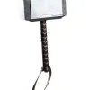 Lizenzierter Thor Hammer Deluxe -Outlet-Horror-Shop thor hammer deluxe als superhelden kostuemzubehoer marvel thor hammer superheld 23669