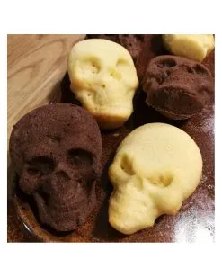 Totenkopf Silikon Backform -Outlet-Horror-Shop totenkopf silikon backform totenschaedel silikon backform skull silicon backing dish 51046 02