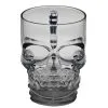 Klarer Totenschädel Krug -Outlet-Horror-Shop totenschaedel krug skull bierkrug halloween tischdeko 14445