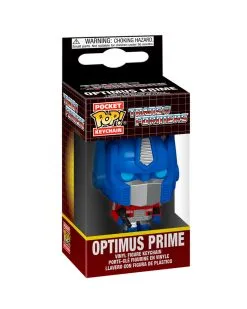 Transformers Optimus Prime Funko POP! Keychain -Outlet-Horror-Shop transformers optimus prime schluesselanhaenger optimus prime keychain transformers fanartikel transformers merchandise 51612