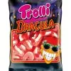 Trolli Dracula 200g -Outlet-Horror-Shop trolli dracula gebisse im beutel trolli vampirgebisse halloween suesswaren 25256