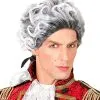 Marquis Perücke -Outlet-Horror-Shop unisex peruecke marquis marquise marquise peruecke barock frisur 20215 01