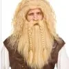 Vikinger Perücke Mit Bart Blond 2 Vikinger Perücke Mit Bart Blond -Outlet-Horror-Shop vikinger peruecke und bart blond 37560