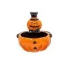 Vintage Halloween Kürbis Süßigkeiten Schale -Outlet-Horror-Shop vintage halloween kuerbis suessigkeiten schale vintage halloween pumpkin candy bowl trick or treat schuessel 54653