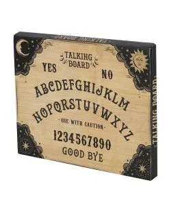 Vintage Ouija Hexenbrett Mit Planchette -Outlet-Horror-Shop vintage ouija hexenbrett mit planchette vintage style ouija borad wicca und halloween merchandise und geschenkartikel 50790 2