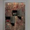 Halloween Wandfolie Leichenschauhaus -Outlet-Horror-Shop wandfolie leichenschauhaus pathologie wandfolie zombie leichenkuehlhaus halloween wanddekoration wall film morgue 26800