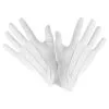 Weiße Kostüm Handschuhe Unisex -Outlet-Horror-Shop weiise handschuhe weisse kostuemhandschuhe white gloves 12758 01
