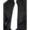 Satin Krawatte Weiß -Outlet-Horror-Shop weisse satin krawatte mafiosi krawatte weiss krawatte als kostuemzubehoer 23799