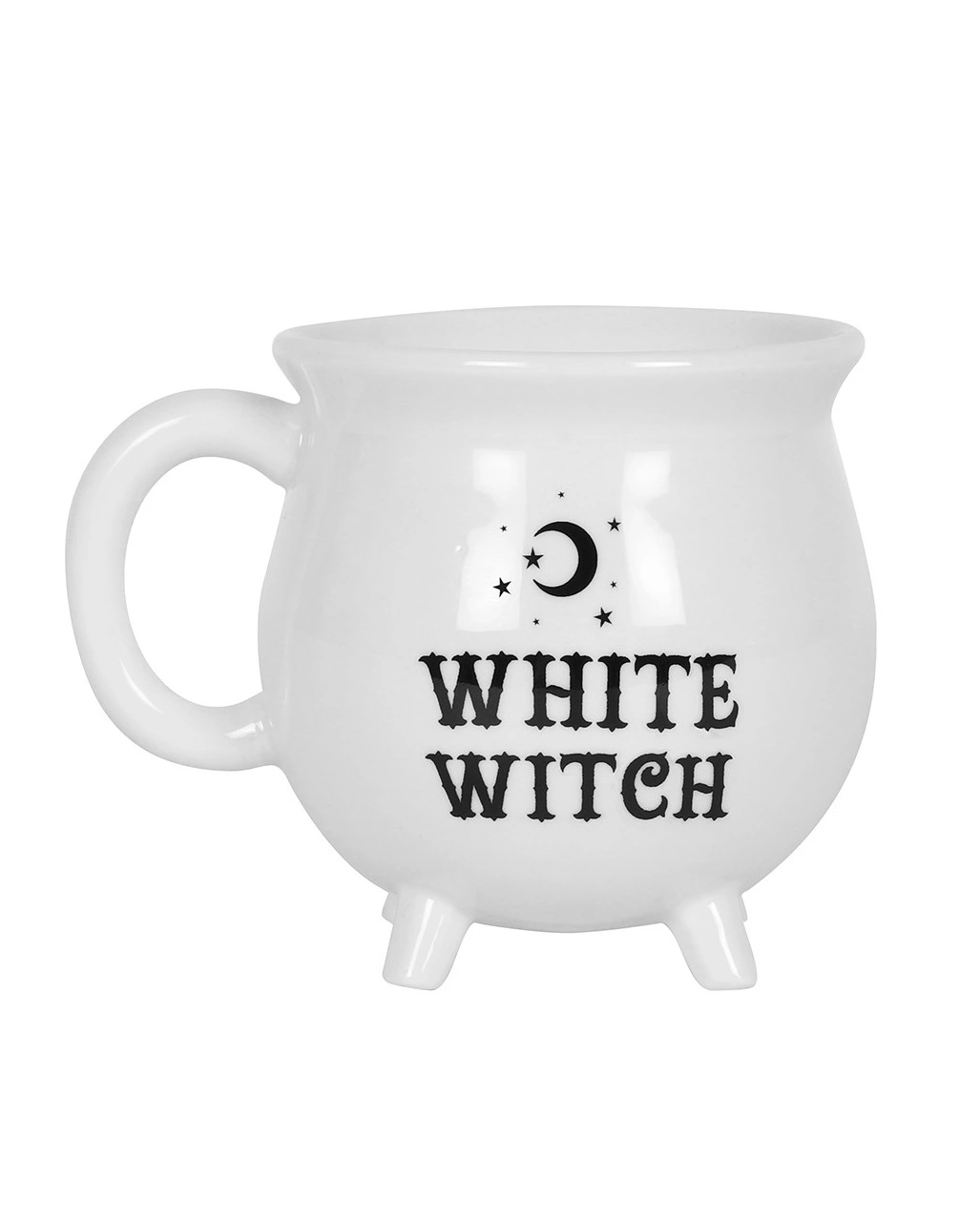 Weißer Hexenkessel Kaffeebecher 3 Weißer Hexenkessel Kaffeebecher