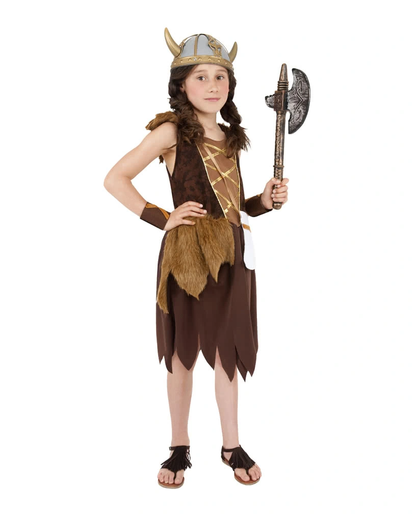 Wikinger Mädchen Kostüm 3 Wikinger Mädchen Kostüm