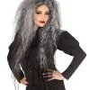 Wilde Hexen Perücke Grau -Outlet-Horror-Shop wilde hexen peruecke grau halloween hexen peruecke kostuemzubehoer fuer halloween und fasching 52117 3