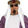 Wüstenprinz Turban -Outlet-Horror-Shop wuestenprinz turban oelscheich turban als araber kostuem zubehoer 25398 01