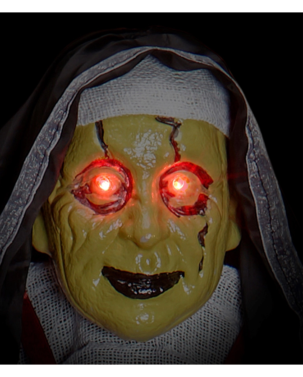 Zombie Nonne Mit Blinkenden Augen 137cm 5 Zombie Nonne Mit Blinkenden Augen 137cm – Bild 3