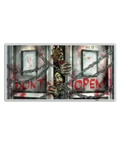 Zombie Banner "Don't Open"