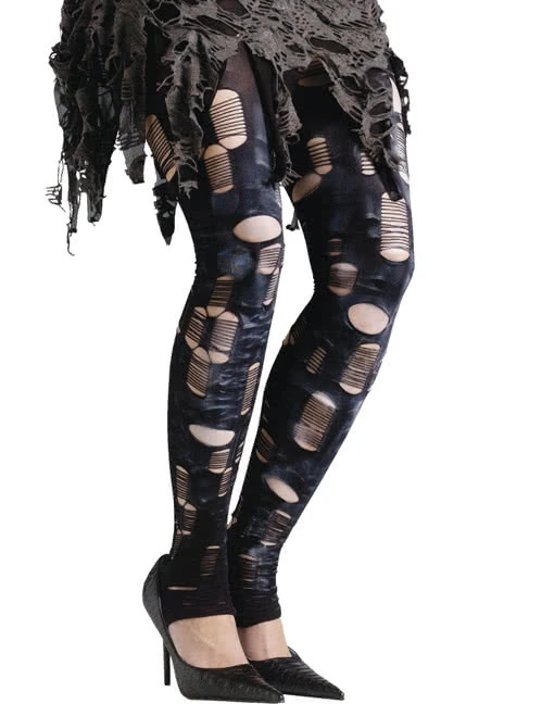 Zombie Fetzen Leggings 3 Zombie Fetzen Leggings